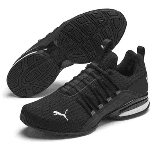 Czarne buty sportowe męskie Puma wiązane
