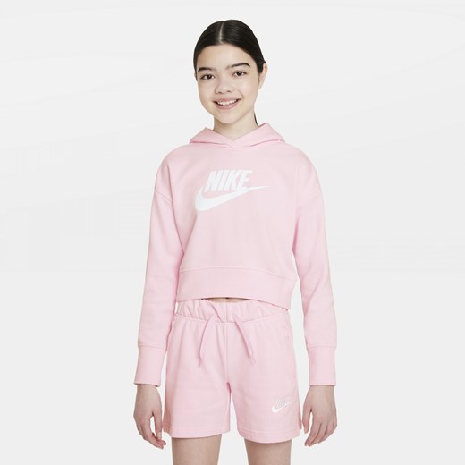 Bluza dziewczęca Nike jesienna z napisem 
