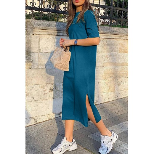 Sukienka MELSINA GREEN XXL okazja Ivet Shop