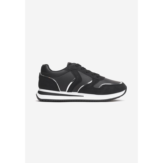 Czarne Sneakersy Palletea Renee 38 renee.pl