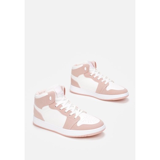 Biało-Różowe Sneakersy Venevel Renee 40 renee.pl