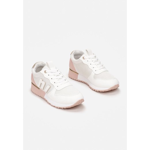 Biało-Różowe Sneakersy Orsea Renee 39 renee.pl