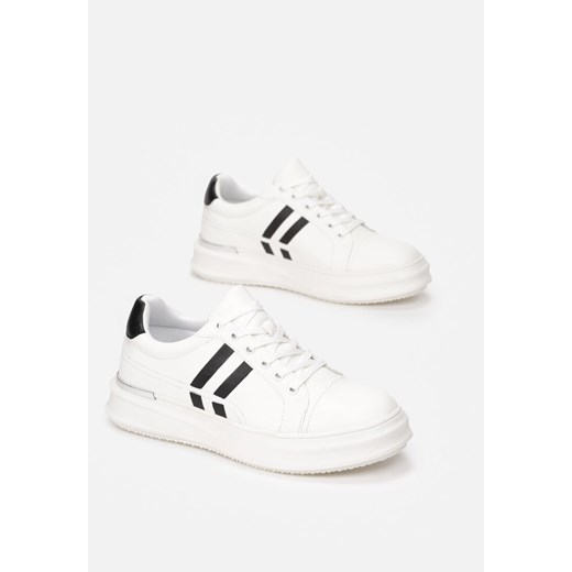 Białe Sneakersy Aqiatune Renee 37 promocja renee.pl