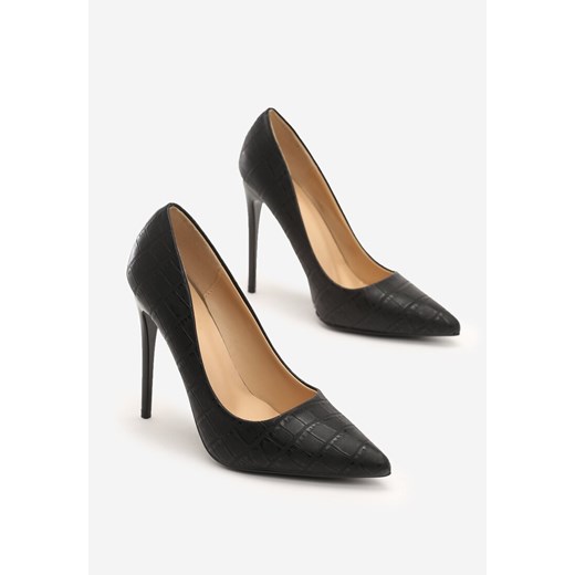 Czarne Szpilki Bootless 36 promocyjna cena born2be.pl