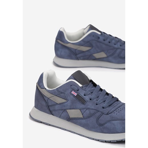Granatowo-Szare Buty Sportowe Vohamanah 44 wyprzedaż born2be.pl