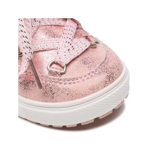 Buty zimowe dziecięce różowe Nelli Blu emu gore-tex 