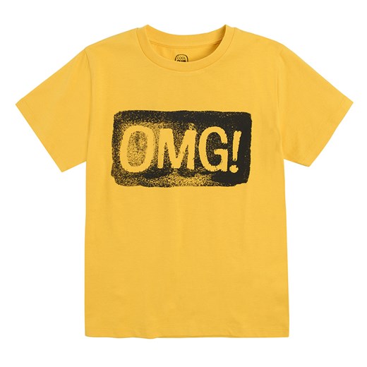 Żółty t-shirt chłopięce Cool Club 