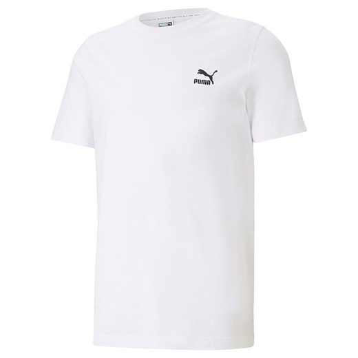 Koszulka "Classics" w kolorze białym Puma M okazyjna cena Limango Polska