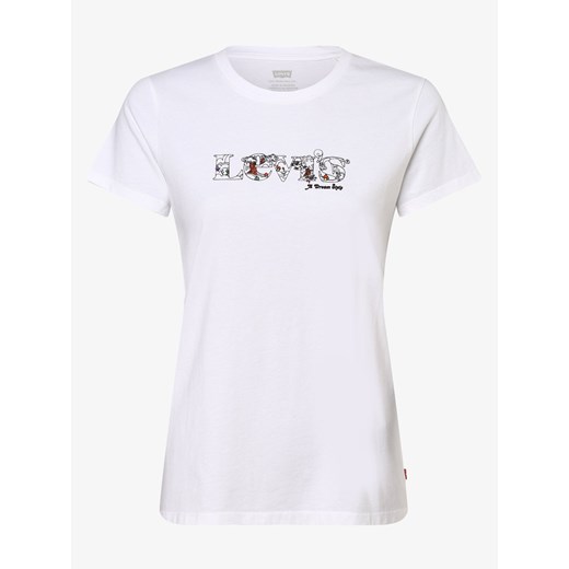 Levi's - T-shirt damski, biały M vangraaf