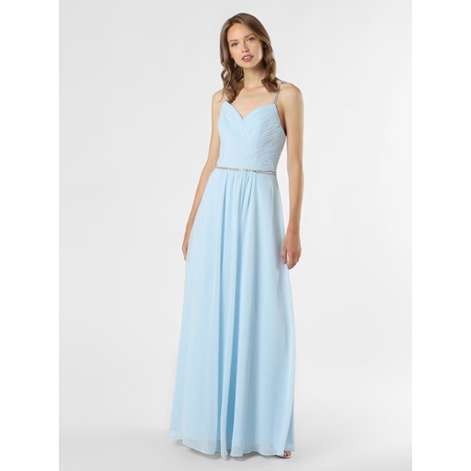 Luxuar Fashion - Damska sukienka wieczorowa, niebieski Luxuar Fashion 36 vangraaf