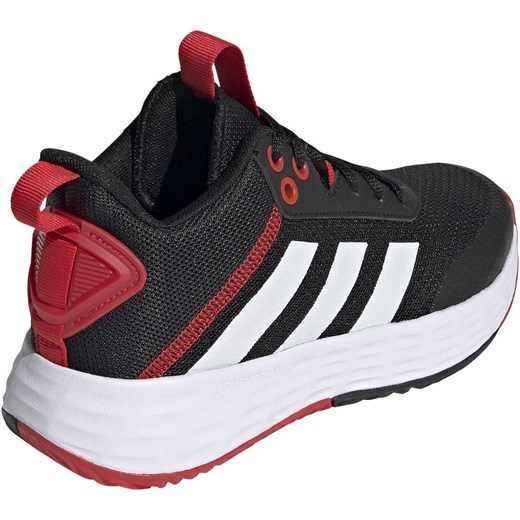 Buty sportowe dziecięce czarne Adidas wiązane 
