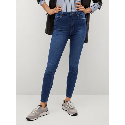 Mango Jeansy Noa 87001037 Granatowy Skinny Fit Mango 38 okazja MODIVO