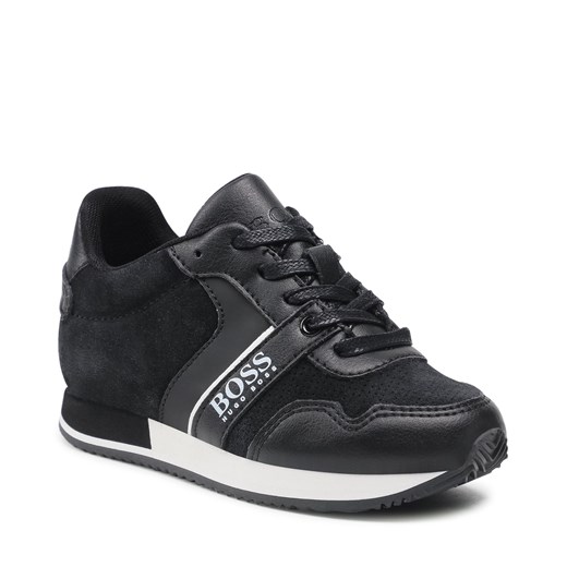 Sneakersy BOSS - J29262 S Black 09B 30 eobuwie.pl
