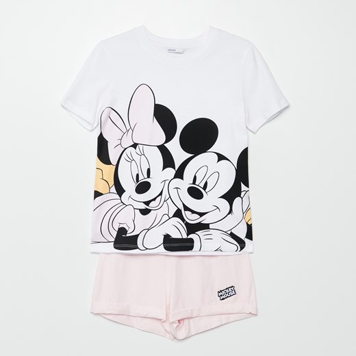 Cropp - Dwuczęściowa piżama Disney - Różowy Cropp S wyprzedaż Cropp