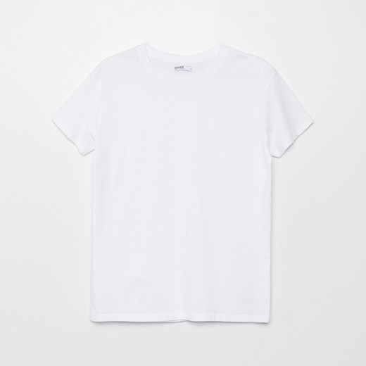 Cropp - Gładka koszulka - Biały Cropp L okazyjna cena Cropp