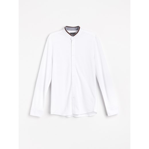 Reserved - Koszula ze stójką - Biały Reserved XL okazja Reserved