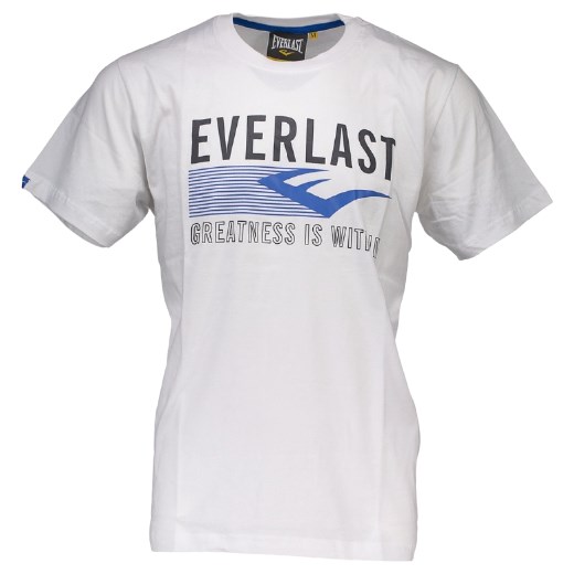 T-shirt  Męski Everlast C-neck White ze sklepu dewear.pl w kategorii T-shirty męskie - zdjęcie 118975059