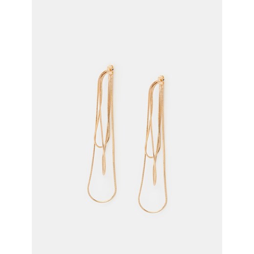 Mohito - Kolczyki łańcuszki - Złoty Mohito ONE SIZE Mohito