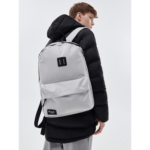 Cropp - Gładki plecak - Jasny szary Cropp Uniwersalny Cropp