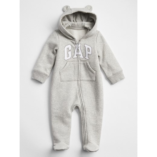 GAP Baby overall Logo v-u bear Gap 3-6M Factcool