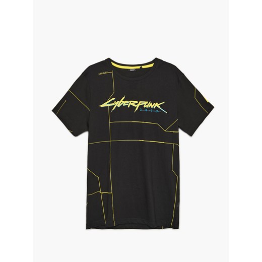 Cropp - Koszulka Cyberpunk 2077 - Czarny Cropp M Cropp
