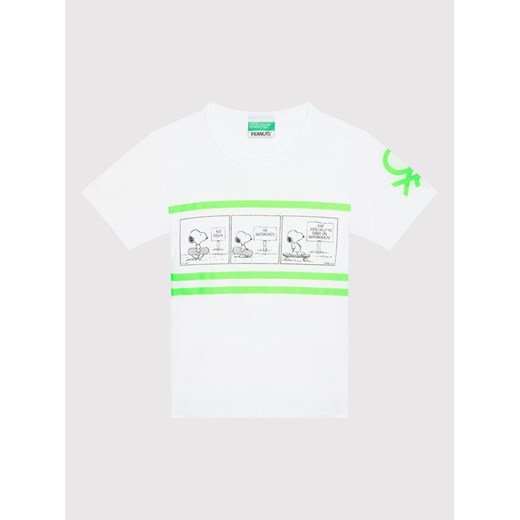 T-shirt chłopięce United Colors Of Benetton biały 