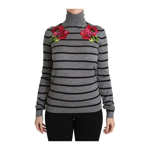 Cashmere and Silk Turtleneck Sweater Dolce & Gabbana IT38 | XS okazja showroom.pl