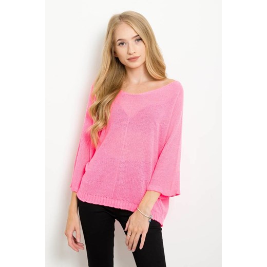 Sweter damski Olika z okrągłym dekoltem casual 