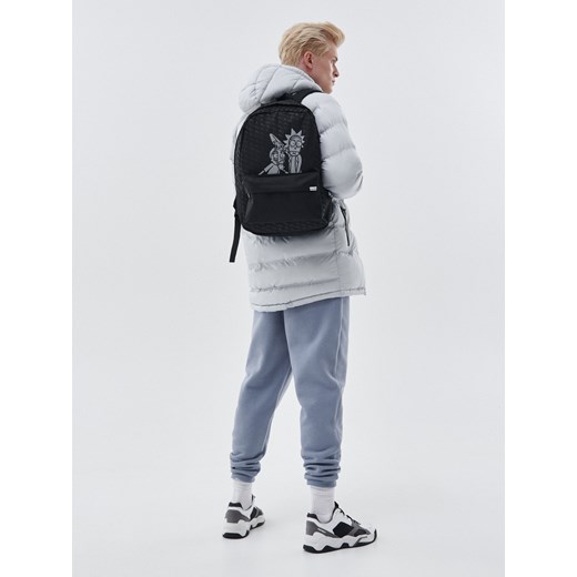 Cropp - Plecak Rick and Morty - Czarny Cropp Uniwersalny Cropp