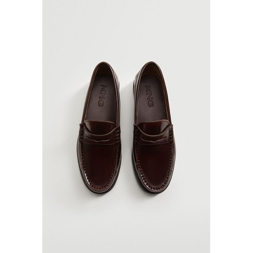 Mango - Mokasyny skórzane TESDOS Mango 39 ANSWEAR.com