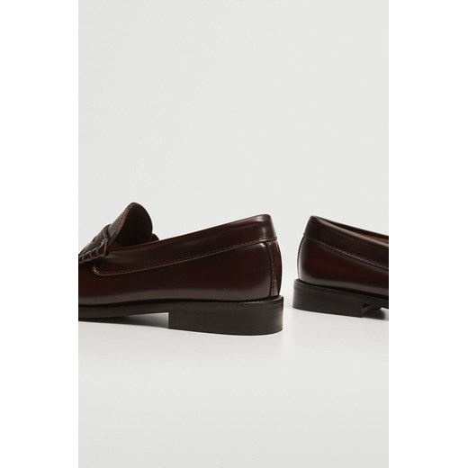 Mango - Mokasyny skórzane TESDOS Mango 42 ANSWEAR.com