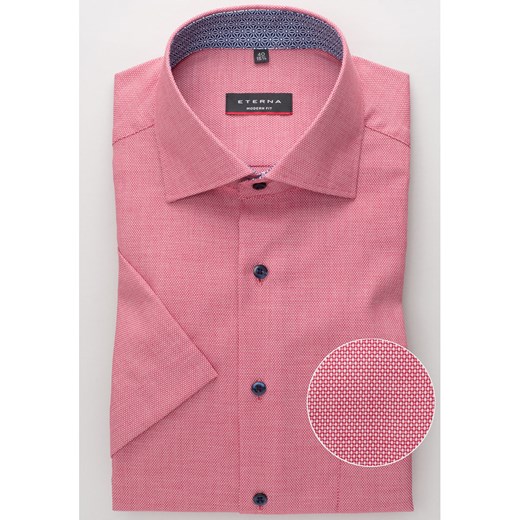 Koszula - Modern fit - w kolorze różowym Eterna 39 wyprzedaż Limango Polska
