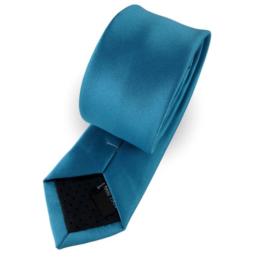 Krawat Męski Elegancki Modny Klasyczny szeroki gładki turkusowy morska zieleń szmaragdowy  G312 okazja ŚWIAT KOSZUL