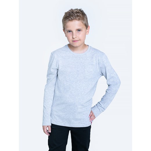 T-shirt chłopięce BIG STAR szary z długim rękawem