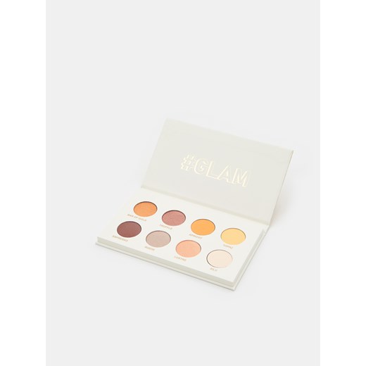 Sinsay - Paletka cieni do powiek Live Life Golden - Złoty Sinsay Jeden rozmiar Sinsay