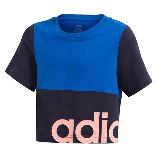 Koszulka dla dzieci adidas Linear Colorblock Tee GD6211 164 wyprzedaż INTERSPORT