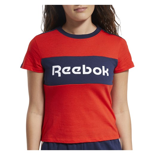 Koszulka damska Reebok Training Essentials Linear Logo FT0899 Reebok S wyprzedaż INTERSPORT