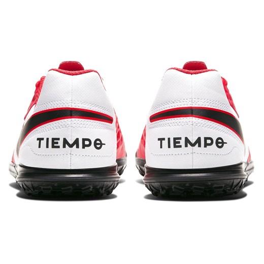 Buty sportowe dziecięce Nike skórzane czerwone wiązane 