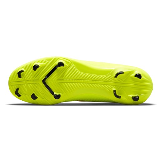 Buty sportowe męskie Nike żółte na wiosnę skórzane sznurowane 