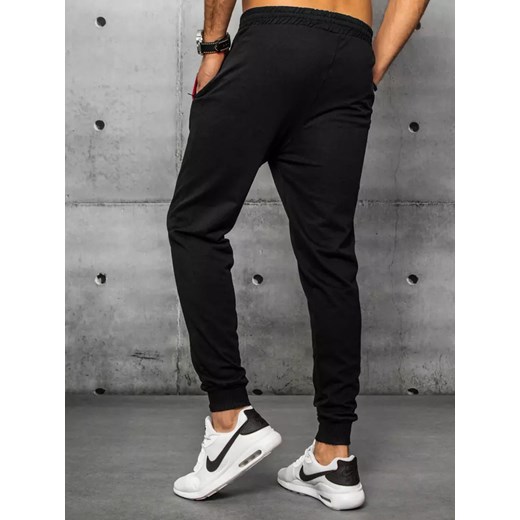 Black men's sweatpants Dstreet UX3205 Dstreet M Factcool