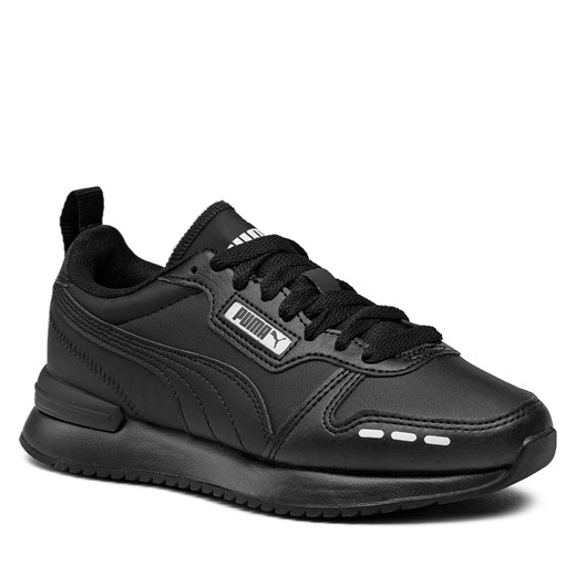 Sneakersy PUMA - R78 Sl Jr 374428 01 Black/Black/Gray Violet Puma 37 promocyjna cena eobuwie.pl
