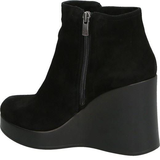 VENEZIA Botki na koturnie - 361450 BLACK Venezia 41 Venezia promocyjna cena