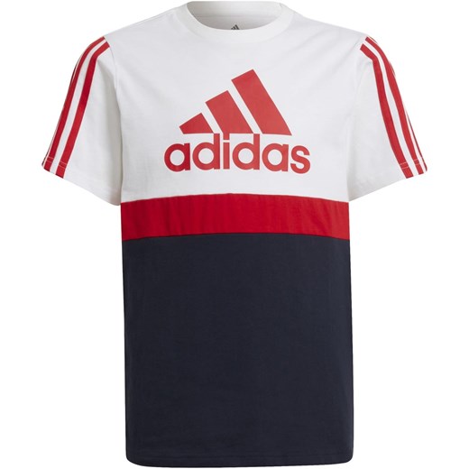 T-shirt chłopięce wielokolorowy Adidas bawełniany 