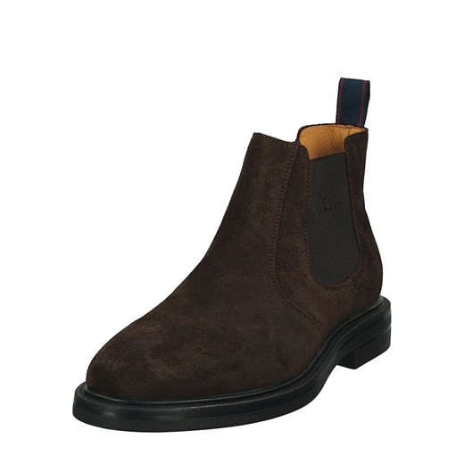 Buty zimowe męskie Gant Footwear bez zapięcia jesienne welurowe