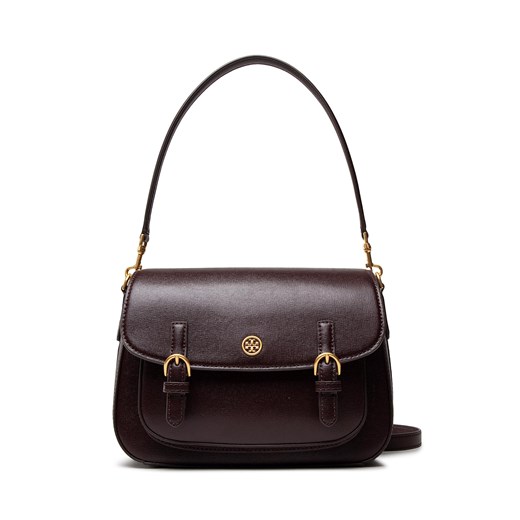 Listonoszka brązowa Tory Burch średnia