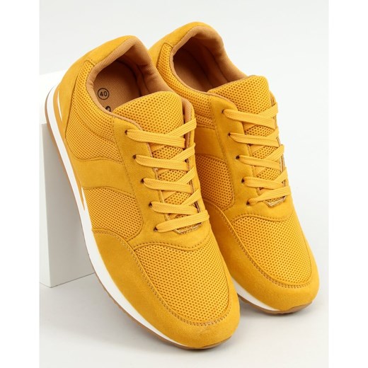 Buty sportowe miodowe CZ-792 Yellow 39 promocyjna cena ButyModne.pl