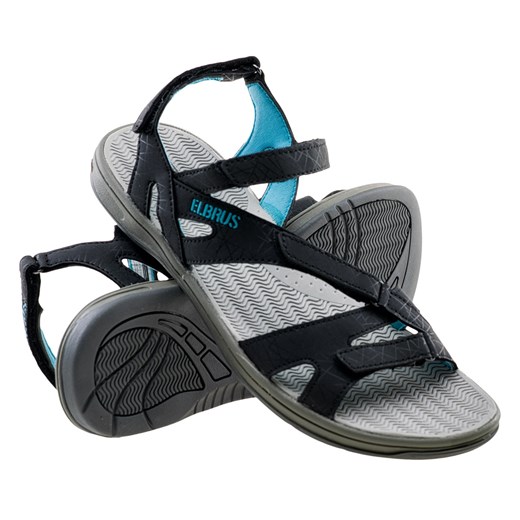 Damskie Sandały ELBRUS LAREN WO'S 4785-BLK/LT BLUE Elbrus 37 promocyjna cena sklepmartes.pl