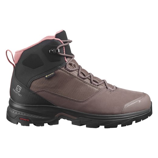 Damskie Buty turystyczne SALOMON OUTWARD GTX W PEPPERCORN/BLACK/BRIC PEPPERCORN/BLACK/BRIC L41288300 Salomon 41 1/3 promocja sklepmartes.pl