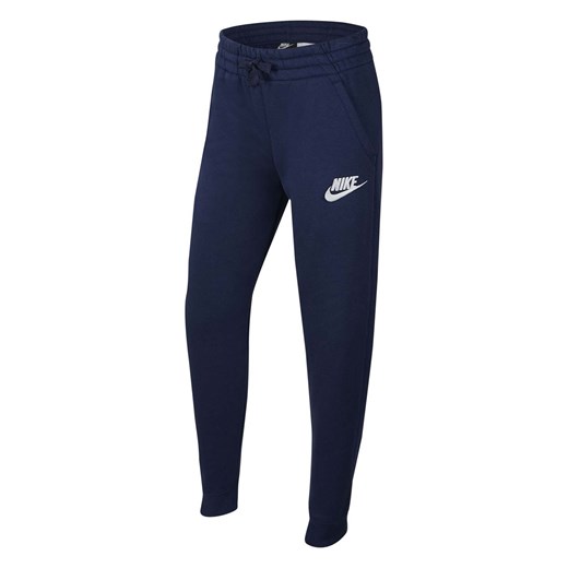 Dziecięce Spodnie _NIKE B NSW CLUB FLC JOGGER PANT MIDNIGHT NAVY/MIDNIGHT NAVY/WHITE CI2911-410 _nike M sklepmartes.pl promocja