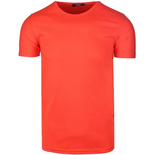 T-Shirt Męski Gładki Bawełniana Koszulka od Neidio TS2020 Czerwony Neidio XL wyprzedaż Neidio.pl
